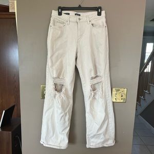 wild fable high rise baggy ripped jeans size 8 regular